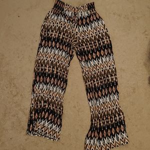Boho Wide Leg Pants
